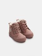 Buty dla dziewczynek - Sinsay - Sneakersy ocieplane - różowy - miniaturka - grafika 1