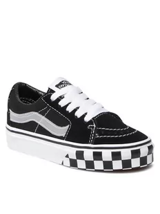 Vans Tenisówki Sk8-Low VN0A7Q5LAC91 Czarny - Buty dla dziewczynek - miniaturka - grafika 1