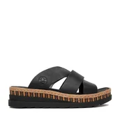 Klapki i japonki damskie - Klapki Rieker CEO-V7989-00 Czarny - miniaturka - grafika 1