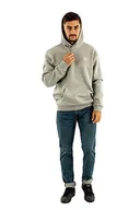 Bluzy męskie - adidas Męska bluza z kapturem z welonem, szary (Medium Grey Heather), XS - miniaturka - grafika 1