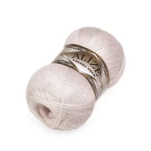 Włóczka Alize Angora Gold Nr 599 Cielisty Wełna I Akryl - Pasmanteria - miniaturka - grafika 1