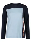 Koszulki sportowe damskie - CMP Koszulka funkcyjna w kolorze granatowo-błękitnym - miniaturka - grafika 1