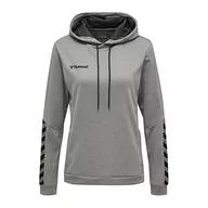 Bluzy damskie - hummel Hummel damska bluza z kapturem z poliestru 204932-2006-S - miniaturka - grafika 1