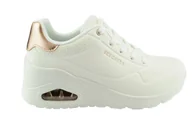 Półbuty damskie - Buty damskie Skechers 177520WHT 38 - miniaturka - grafika 1