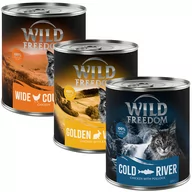 Mokra karma dla kotów - Pakiet próbny Wild Freedom Adult - 6 x 800 g: 2 x kurczak, 2 x czarniak, 2 x królik - miniaturka - grafika 1