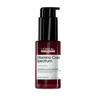 Serum do włosów - Loreal Vitamino Color Spectrum Glass Shine Mini, ochronne serum nadające połysk włosom farbowanym, 30ml travel size - miniaturka - grafika 1