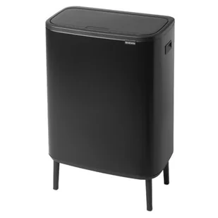 Brabantia Kosz na śmieci 130229 Bo Touch Bin Hi 60L Czarny - Kosze na śmieci - miniaturka - grafika 1