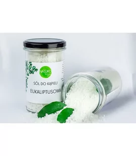 Sól do kąpieli eukaliptusowa, 600 g, Naturologia - Pozostałe akcesoria do kąpieli i SPA - miniaturka - grafika 1