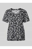 Koszulki i topy damskie - T-shirt z wzorem na całej powierzchni - Esprit - miniaturka - grafika 1