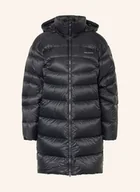 Płaszcze damskie - Salomon Płaszcz Puchowy Outline Novelty Z Odpinanym Kapturem schwarz - miniaturka - grafika 1