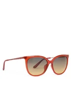 Okulary przeciwsłoneczne - Guess Okulary przeciwsłoneczne GU00150-H Pomarańczowy - miniaturka - grafika 1