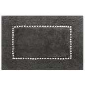 Dywaniki łazienkowe - Dywanik łazienkowy CHIC Prostokątny Stalowy - miniaturka - grafika 1