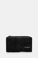 Portfele - Desigual portfel JOLIE EMMA 2.0 damski kolor czarny 25SAYP52 - miniaturka - grafika 1