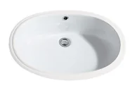 Umywalki - Flaminia Normale Umywalka podblatowa 51x35,5 cm biały połysk 33 - miniaturka - grafika 1