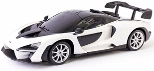 McLaren Senna R/C skala 1:18 Rastar 96300 samochód sterowany biały - Zabawki zdalnie sterowane - miniaturka - grafika 1