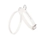 Szelki dla psów - Dingo Szelki ósemki z kryształkami dla małego psa GLAMOUR r. L białe - miniaturka - grafika 1