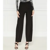 Spodnie damskie - Patrizia Pepe Spodnie | flare fit - miniaturka - grafika 1