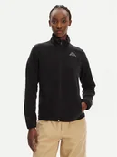 Bluzy damskie - Kappa Polar Savaux 341P7KW Czarny Regular Fit - miniaturka - grafika 1