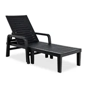 Leżaki ogrodowe - Leżak ogrodowy Sapphire ST-605 Vito - miniaturka - grafika 1