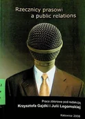 Książki o kulturze i sztuce - Rzecznicy prasowi a public relations - miniaturka - grafika 1