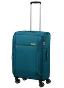 Walizki - Walizka średnia poszerzana Samsonite Base Breeze - petrol blue - miniaturka - grafika 1