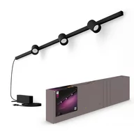 Lampy pozostałe - Philips Hue Perifo system szynowy 3x spoty czarne - miniaturka - grafika 1