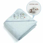 Pościel dla dzieci - Libra- Babies Okrycie Kąpielowe Z Kapturkiem 95X95 - miniaturka - grafika 1