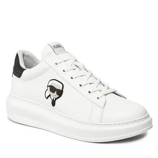 Sneakersy KARL LAGERFELD KL52530N Biały - Sneakersy męskie - miniaturka - grafika 1