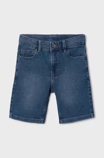Spodnie i spodenki dla chłopców - Mayoral szorty jeansowe dziecięce kolor niebieski - grafika 1
