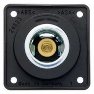 Gniazdka elektryczne - Hager Polo Integro Gniazdo zasilania 12V antracyt mat 0845712505 0845712505 - miniaturka - grafika 1