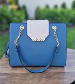 Torebki damskie - Niebieska jeansowa torebka Menbur - miniaturka - grafika 1