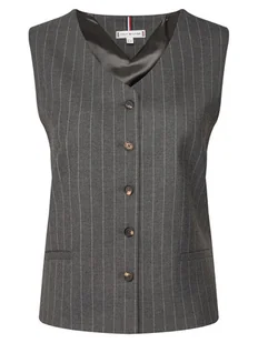 Tommy Hilfiger Kamizelka WW0WW46661 Szary Regular Fit - Kamizelki damskie - miniaturka - grafika 1