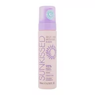 Samoopalacze - Sunkissed Sunkissed Self-Tan Mousse samoopalacz 200 ml Dark - miniaturka - grafika 1