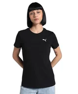 Koszulki męskie - Koszulka ESS Elevated Rib PUMA czarna - miniaturka - grafika 1