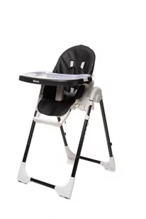 4 Baby Krzesełko Dziecięce Decco Black - Krzesełka do karmienia - miniaturka - grafika 1