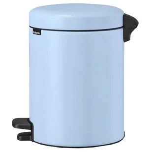 Brabantia Kosz na śmieci z pedałem NOWAIKONA 5 litrów jasnoniebieski - Kosze na śmieci - miniaturka - grafika 1