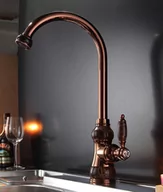 Baterie umywalkowe - Bateria umywalkowa retro ALANTE miedziany - miniaturka - grafika 1