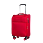 Walizki - Mała kabinowa walizka PUCCINI PERUGIA EM50950C 3 Czerwona - miniaturka - grafika 1