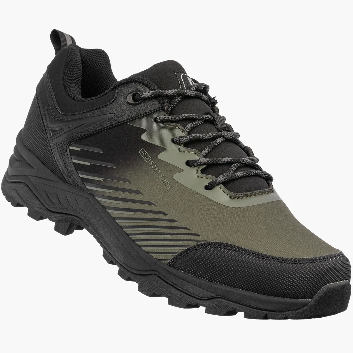 Buty Trekkingowe Męskie DK Softshell Sportowe Wodoodporne Khaki 46