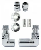 Zawory i kraniki - Zawór regulacyjny Vision chrom prawy GZ1/2 All in One - miniaturka - grafika 1