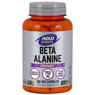 Now Foods CarnoSyn Beta Alanina 750 mg (120 kaps.) - Suplementy naturalne - miniaturka - grafika 1