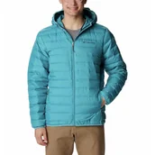 Odzież trekkingowa damska - Kurtka Turystyczna Puchowa Męska Columbia Lake 22 Down Hooded Jacket - miniaturka - grafika 1