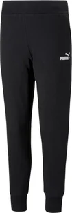 Puma Spodnie damskie Puma ESS Sweatpants FL czarne 586839 01 XL - Spodnie sportowe damskie - miniaturka - grafika 1