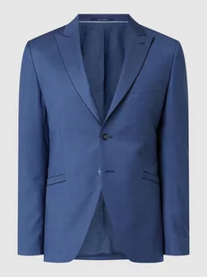 Marynarka o kroju slim fit z wełny zapinana na 2 guziki - Marynarki męskie - miniaturka - grafika 1