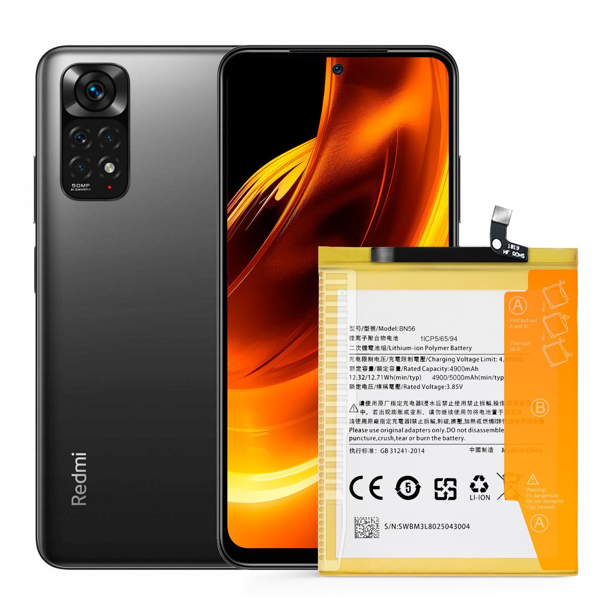 Bateria BN56 Xiaomi Redmi 9A / Redmi 9C Oryginalna Jakość