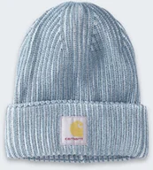 Czapki damskie - Czapka Carhartt Rib Knit Beanie ThunderCloud - miniaturka - grafika 1