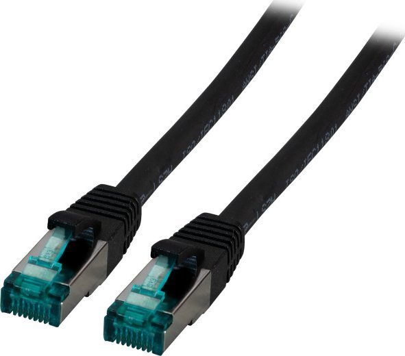 EFB Elektronik EFB EFB RJ45 Patchkabel S/FTP, Cat.6A, LSZH, 2m, schwarz MK6001.2B