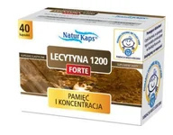 Witaminy i minerały - Hasco-Lek Lecytyna 1200 forte Naturkaps 40 szt. - miniaturka - grafika 1