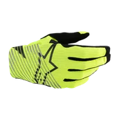 Rękawice motocyklowe - Rękawice Cross Alpinestars Radar Pro ŻółtyL - miniaturka - grafika 1