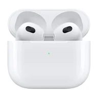 Słuchawki - APPLE AirPods III Biały (Etui z Lightning) MPNY3ZM/A - miniaturka - grafika 1